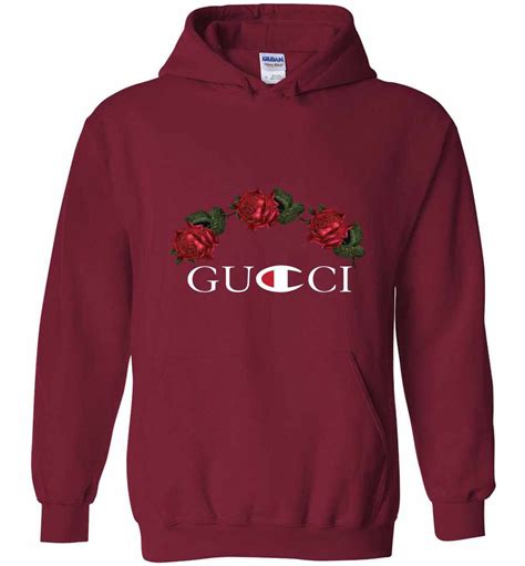 wolf sweatshirt gucci|Gucci champion collab hoodie.